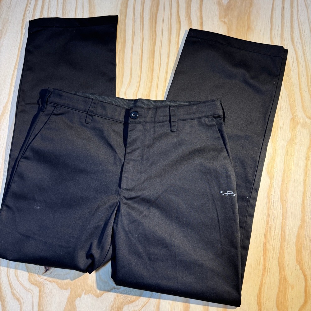 Boombah Men's Athletic Umpire Referee Combo Pants Black Comfort Waist Size 32